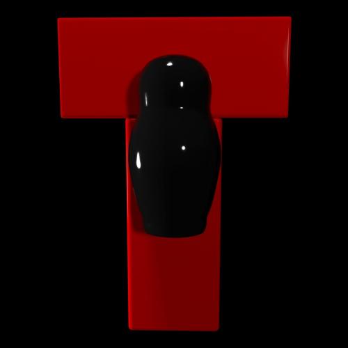 cross black