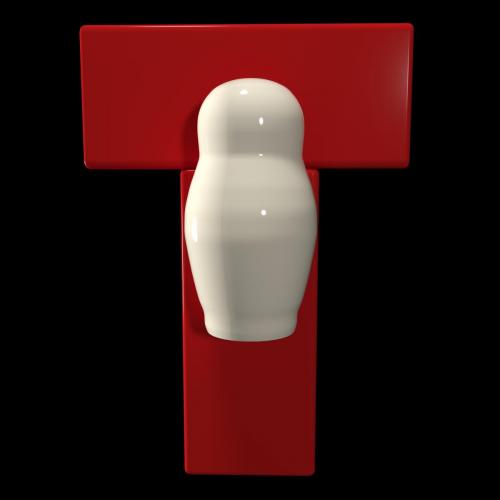 cross white